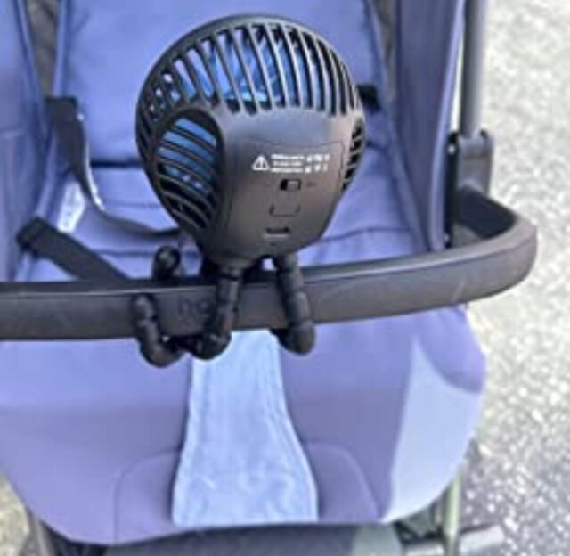 Stroller Or Carseat Fan- Chargeable