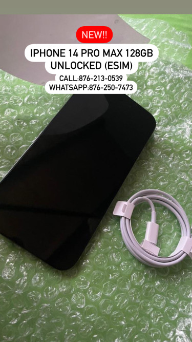 IPhone 14 Pro Max 128GB UNLOCKED (eSIM)