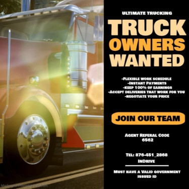 Truck Owners InDrive Is Looking For You!!!! 