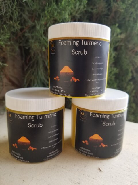 Tumeric Foaming Scrub
