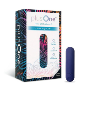 PlusOne Vibrating Bullet Soft Touch Massager,