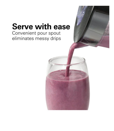 Hamilton Beach Smoothie Blender, 48 Oz. Jar, 12 Bl