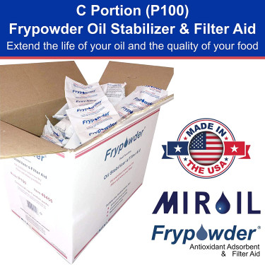Miroil Frypowder P100C Oil Stabilizer/Filter Aid 