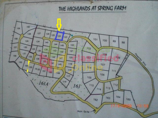 3/4 ACRE FLAT LAND