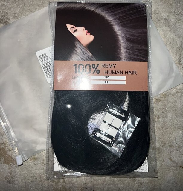 Remy  Human Hair Clip-in  Extension