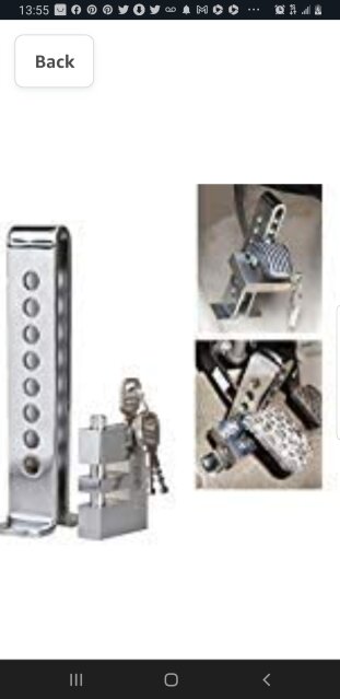 Brake Pedal Lock