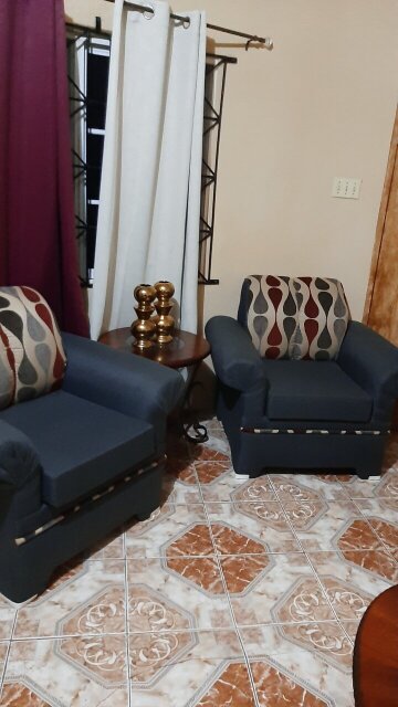 3 Piece Sofa And 2 Chairs + Coffee & End Tables