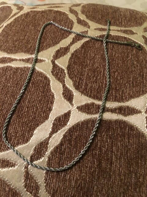 Sliver Stainless Steel Chain And Pendant