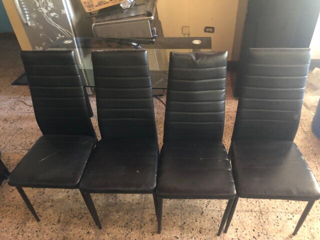 Mini Glass Dinner Table W/4chairs/Migration Sale