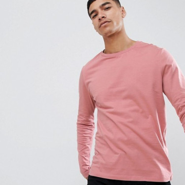 Men's Jerseys And Henley Long Sleeve Shirt (Large)