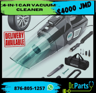 4- In 1 Car Vacuum Cleaner