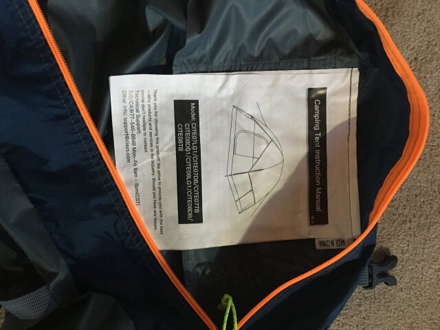 New Camping Tent