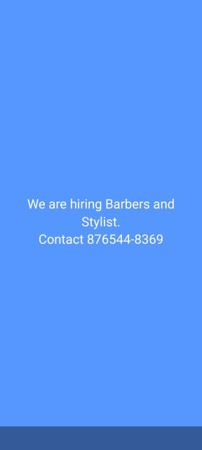 Barber And Hairstylist