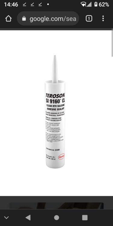 12 Silicone Adhesive Sealant Clear
