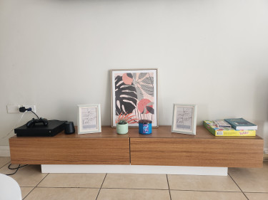 TV Stand With Storage Space