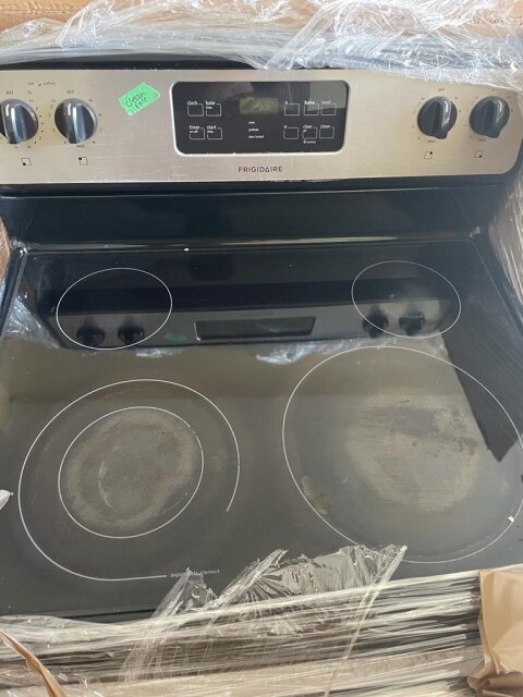 Electric Frigidaire Stainless Steel Stove For Sale