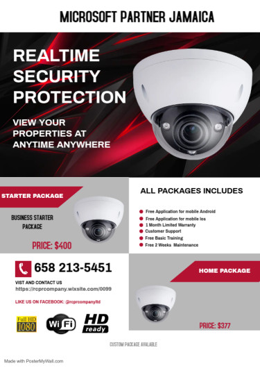 CAMERA SYSTEM SALE AND INSTALLATION Cameras R.S.L Remote Services Location