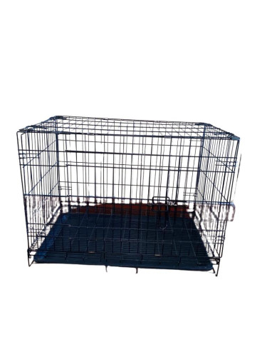 Dog Crate/Cage W/Tray, 30x19x21,Metal Wire!