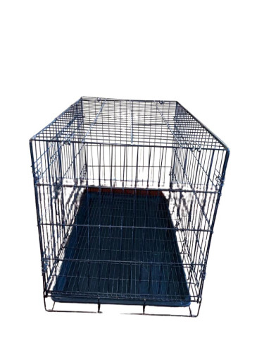 Dog Crate/Cage W/Tray, 30x19x21,Metal Wire!