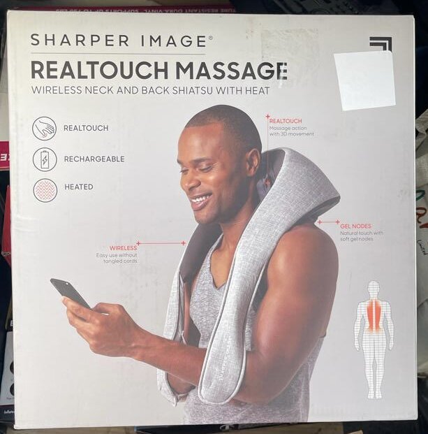 Sharper Image Realtouch Shiatsu Massager