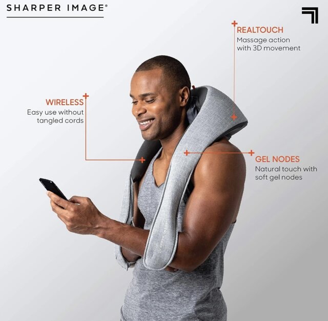 Sharper Image Realtouch Shiatsu Massager