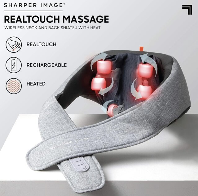 Sharper Image Realtouch Shiatsu Massager