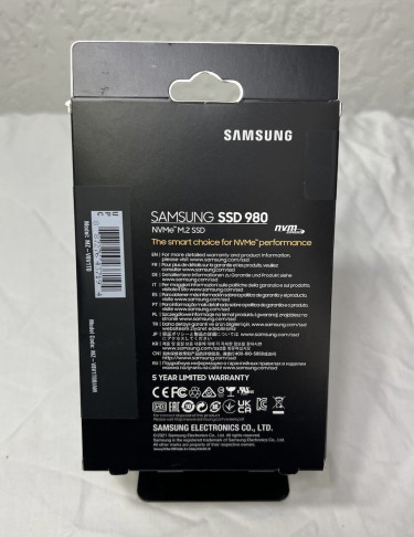 New In Box 1TB Samsung 980 PCle 3.0 X4 M.2 Interna