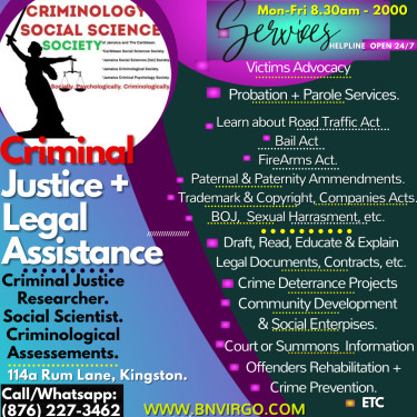Teaching The LAW. E.g,FIREARMS, BAIL, PATERNITY,ET