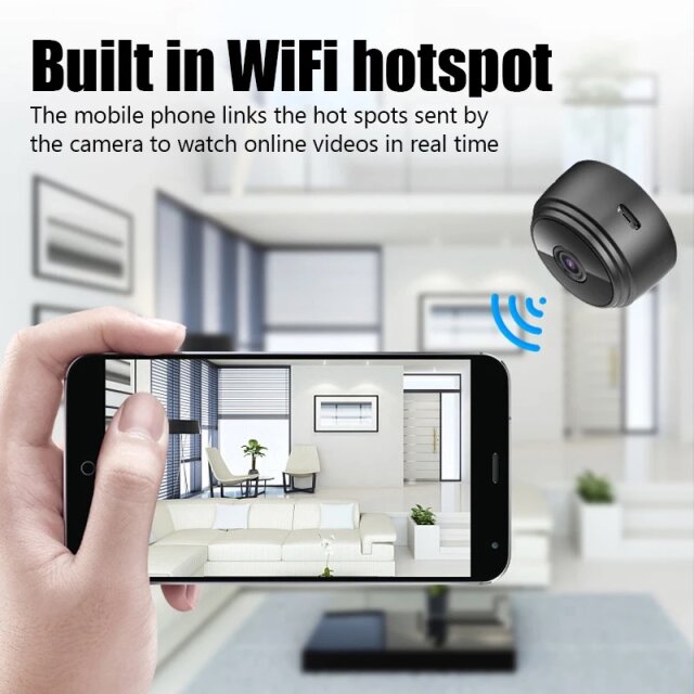 1080P Mini Wi-Fi Wireless Surveillance Camera