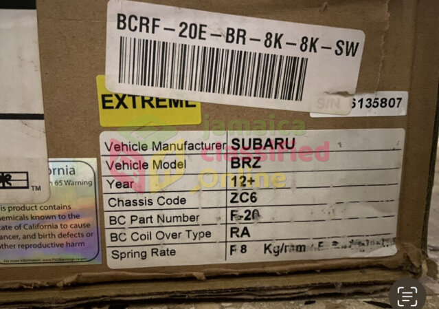 Subaru Coilovers Spring