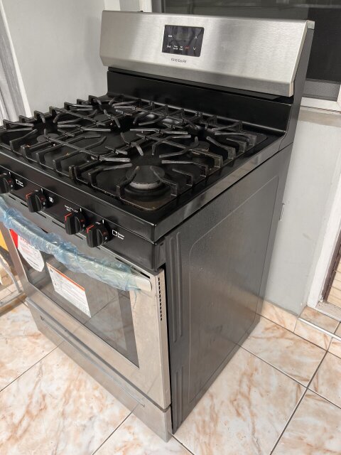 5 Burners Frigidaire Stainless Steel 30 Inch