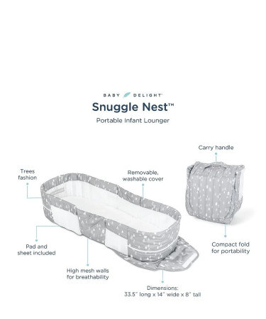 Portable Baby Lounger/Bassinet 