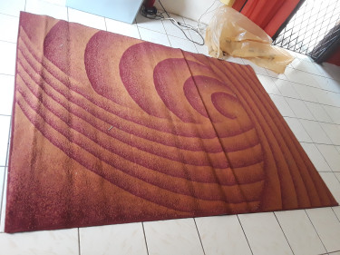 Burnt Orange And Brown Rug