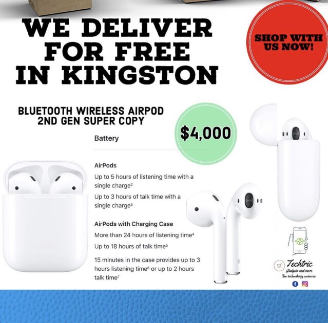 BLUETOOTH AIRPODS AND MORE