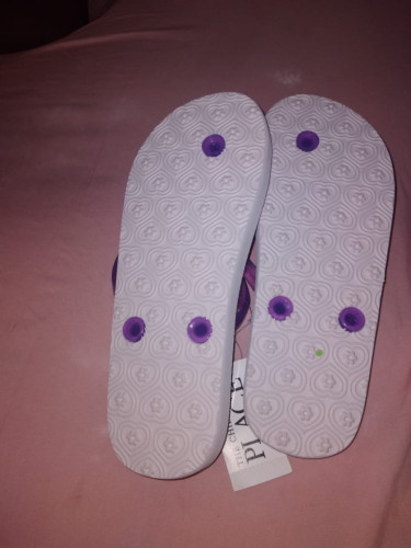 Size 1-2 New  Childrens Place Slippers 
