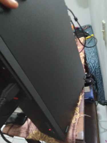 Lenovo Desktop PC With Monitors And Gamepads