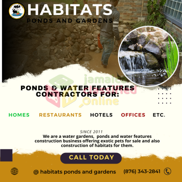 Waterfall Ponds And Water Features 