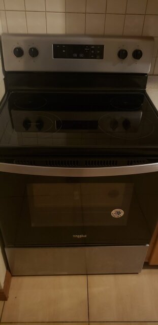 Whirlpool Electric Stove (Negotiable)
