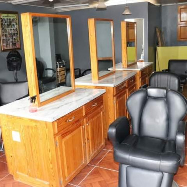 Double Side Salon Stations 