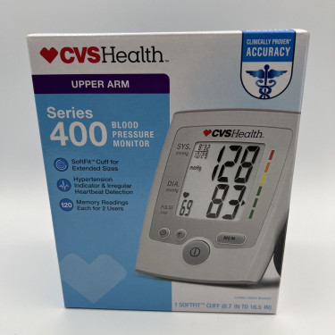 CVS Blood Pressure Monitor Series 400 (New)
