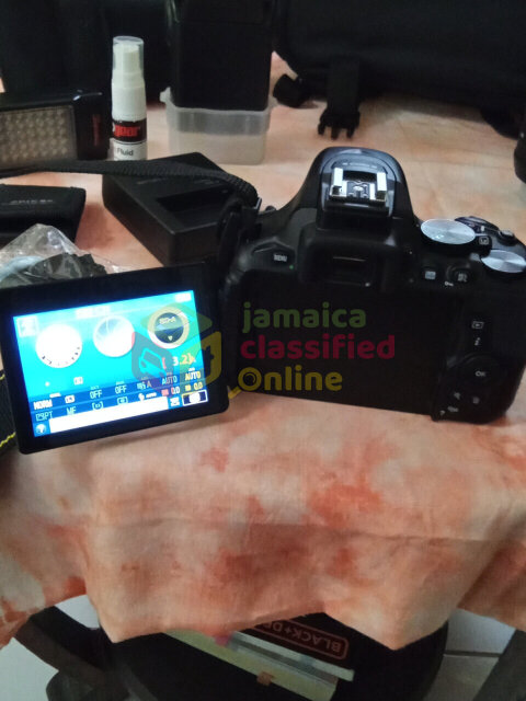 Nikon Camara D5600 (Lens & Flash)