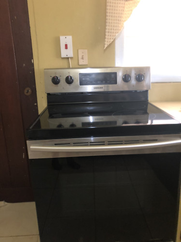 Samsung Stainless Steel Electric 30’ Stove