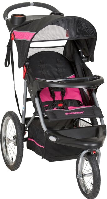 Baby Trend Pink & Black Stroller