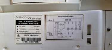 DAEWOO DWF-174W Washing Machine