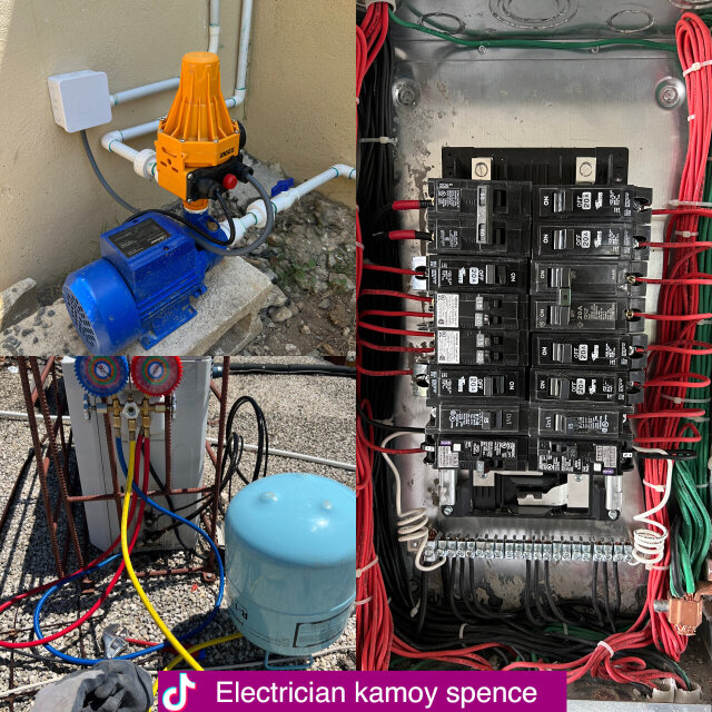Electrician Kamoy Spence