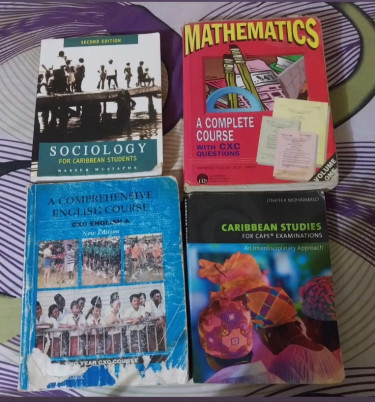 USED CXC & CAPE BOOK IN GOOD CONDITION 