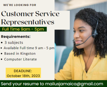 Hiring Customer Service Representatives