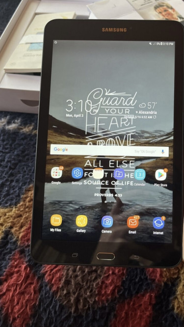 8” Samsung Galaxy Tab E With 16GB Storage, Wi-Fi O