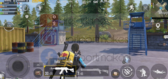 4 Buttons PUBG, COD, FF Mobile L1 R1 Triggers