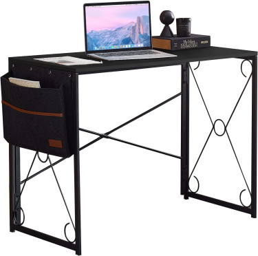  VECELO Writing Computer Folding Desk/Sturdy Steel